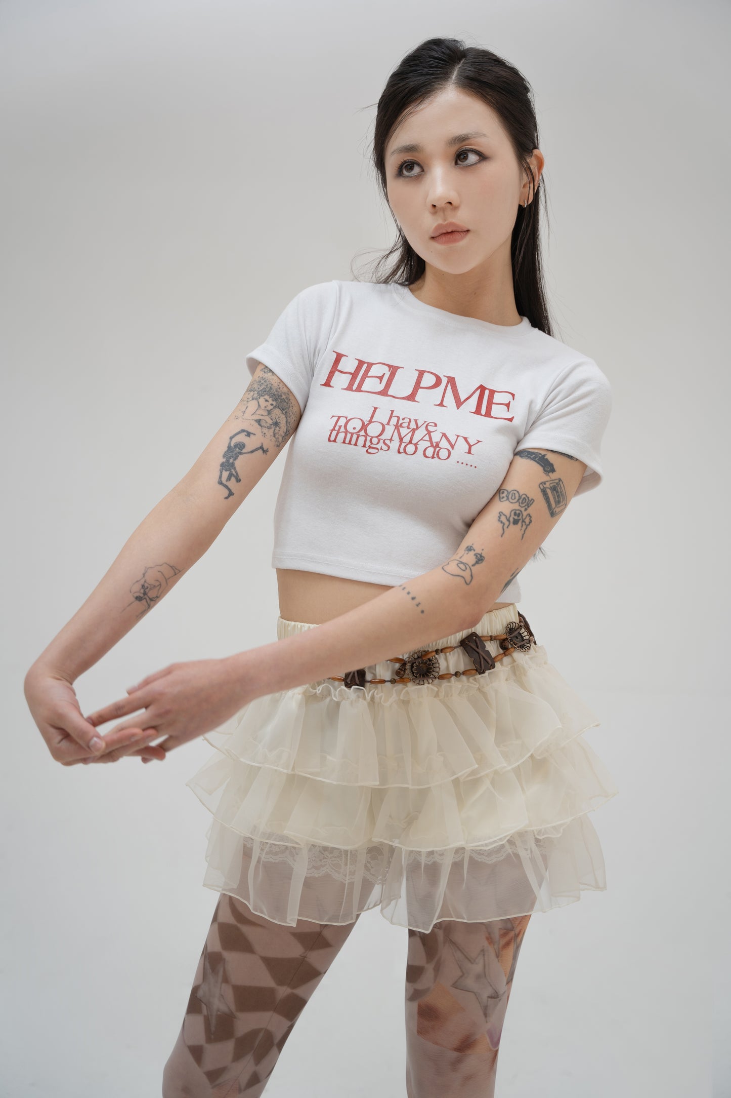 HELP ME TEE (WHITE)