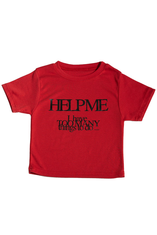 HELP ME TEE (RED)